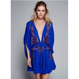 Free People - Pretty Pineapple Embroidered Dress